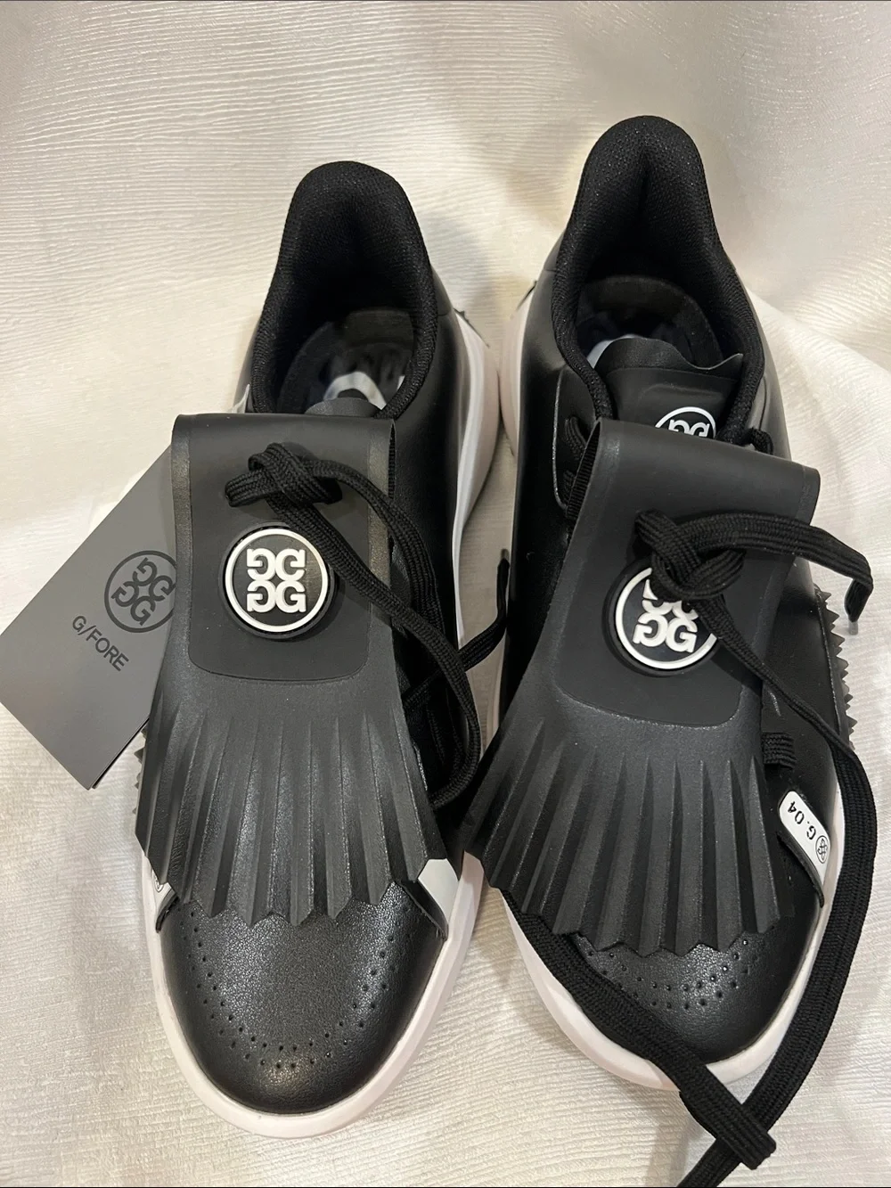 G/FORE Onyx Black Golf Sneakers Size 9.5